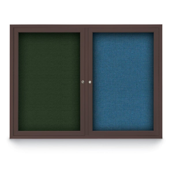 Corkboard, Rubber Backing /Black, 72"x 48"